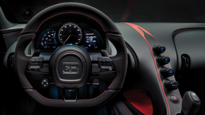 Illustration for article titled The Bugatti Chiron Sport Saves Weight With Carbon Fiber Windshield Wiper Arms